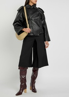 Arma Rima Leather Jacket Black