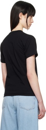 COMME des GARÇONS PLAY Black Red Heart T-shirt