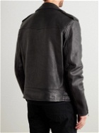 Belstaff - Rider Full-Grain Leather Jacket - Black