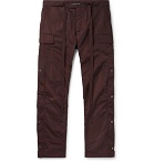 Fear of God - Belted Nylon Cargo Trousers - Burgundy
