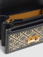 TORY BURCH T Monogram Canvas Shoulder Bag