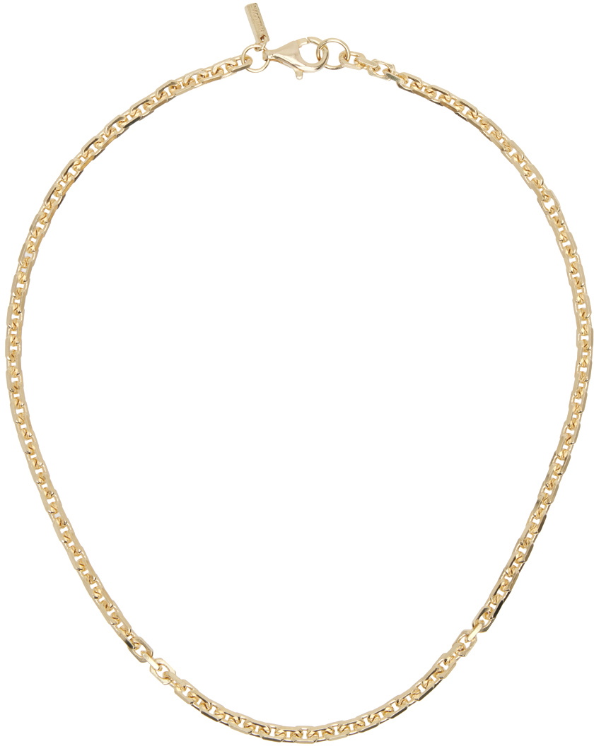 Hatton Labs Gold Classic Anchor Chain Necklace