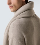 Calvin Klein Collection Rex 2 scarf-detail cashmere sweater