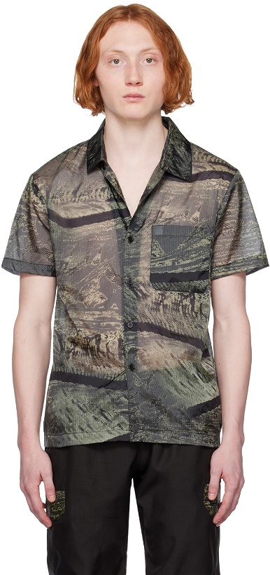 Photo: Olly Shinder Green Camouflage Shirt