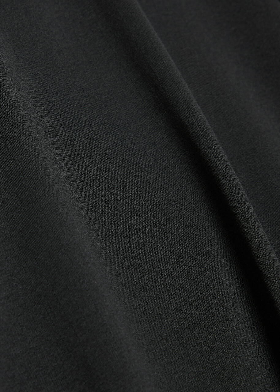 Y-3 Logo-appliquéd Jersey Running T-shirt Black