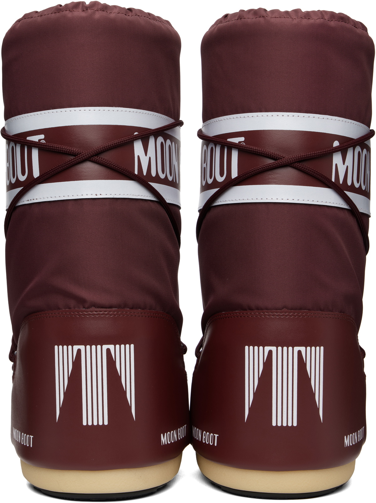 Moon Boot Burgundy Icon Nylon Boots