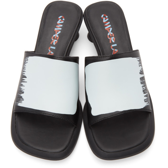 CamperLab Black Dina Sandals CamperLab