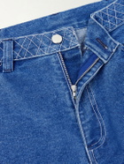 BODE - Knolly Brook Straight-Leg Embroidered Jeans - Blue