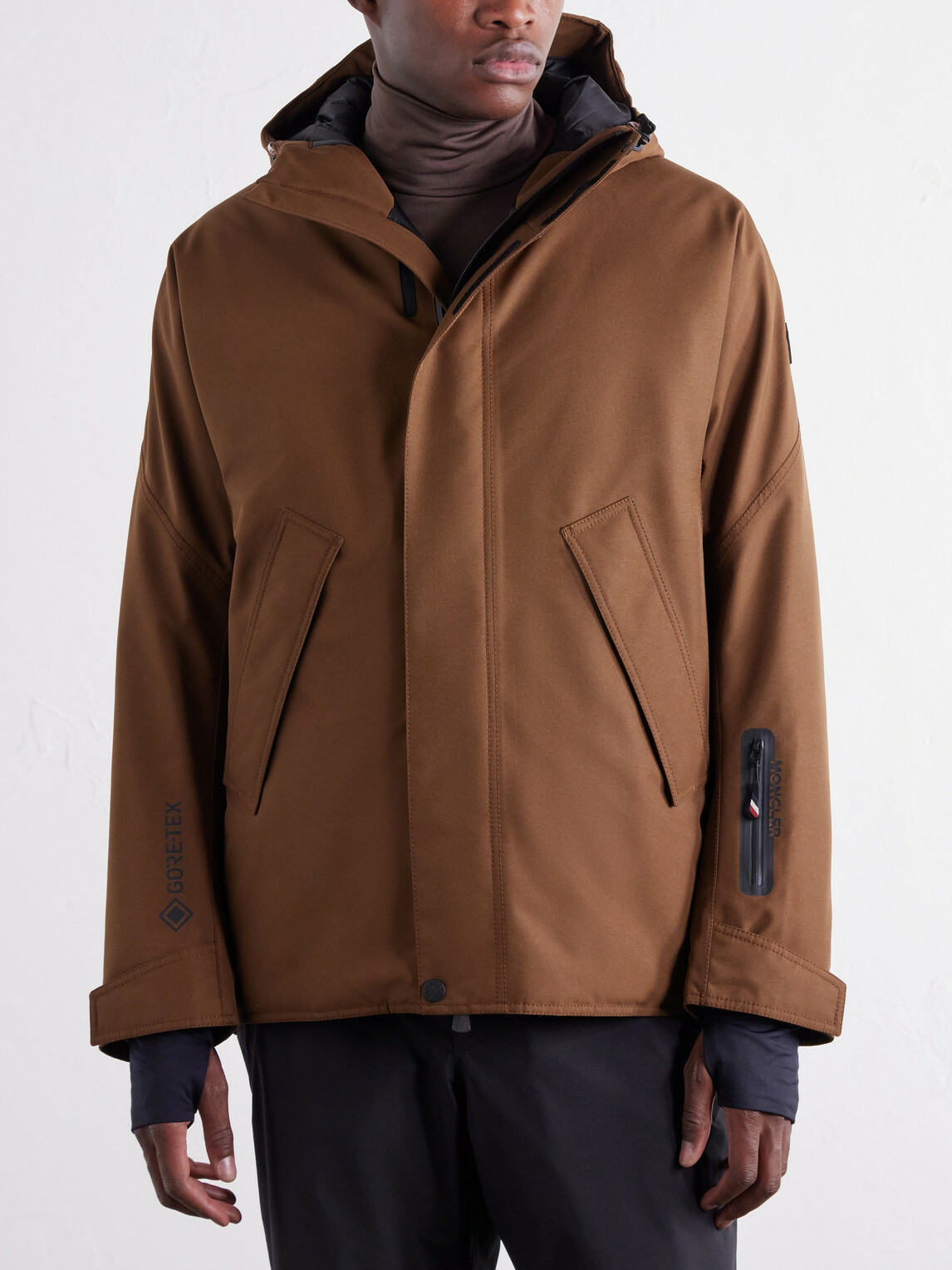 Moncler Grenoble - Lambir Padded Canvas Ski Jacket - Brown