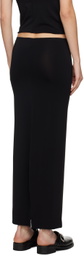 ÉTERNE Black Emma Maxi Skirt