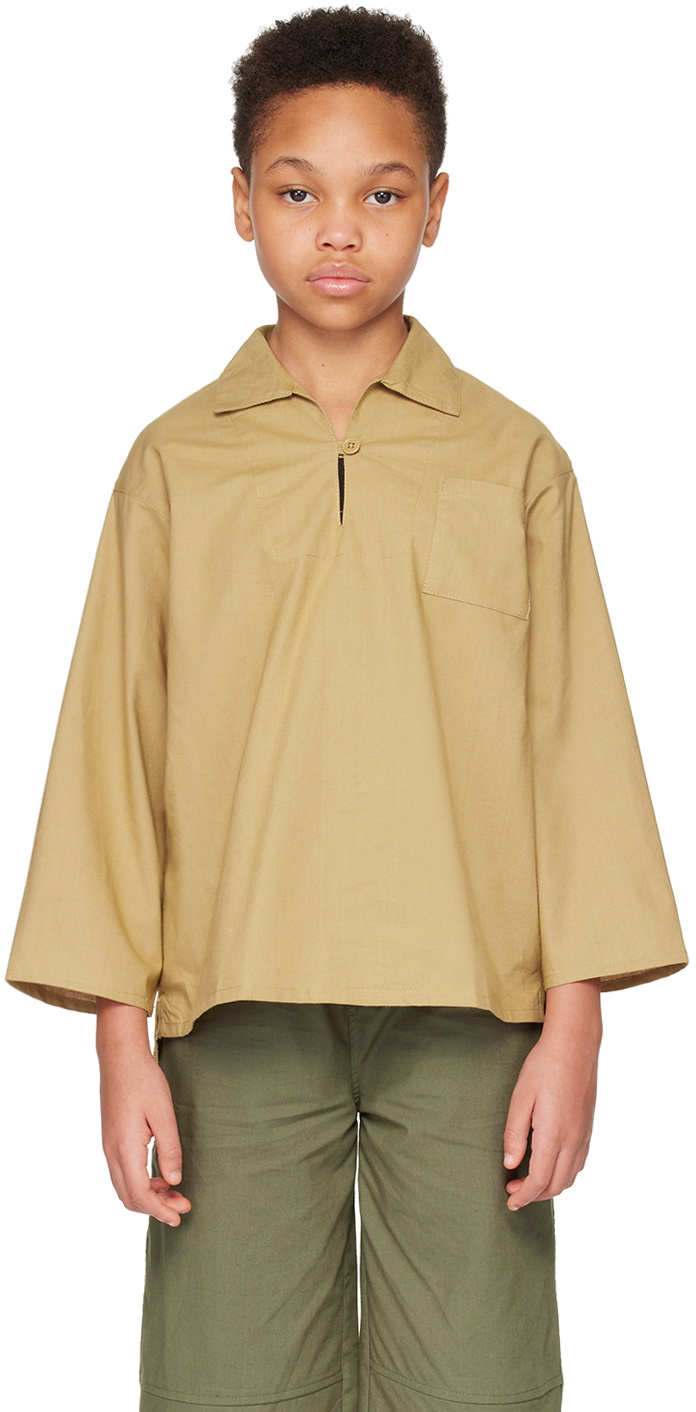 Caramel Kids Tan Bergamot Shirt