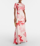 Monique Lhuillier Floral gown