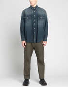 Burberry Mens Denim shirt in Blue