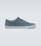 Dolce&Gabbana Suede-trimmed sneakers