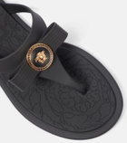 Versace Medusa thong sandals