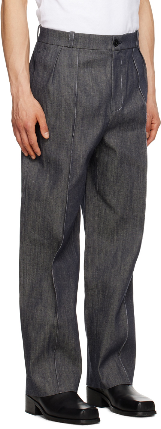 Steven Passaro Grey Tailored Jeans