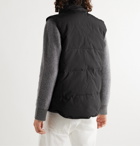 Canada Goose - Garson Slim-Fit Quilted Shell Down Gilet - Black