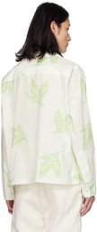 Bode White Lily Of The Valley Shirt