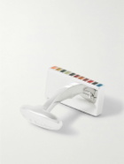 Paul Smith - Silver-Tone and Enamel Cufflinks