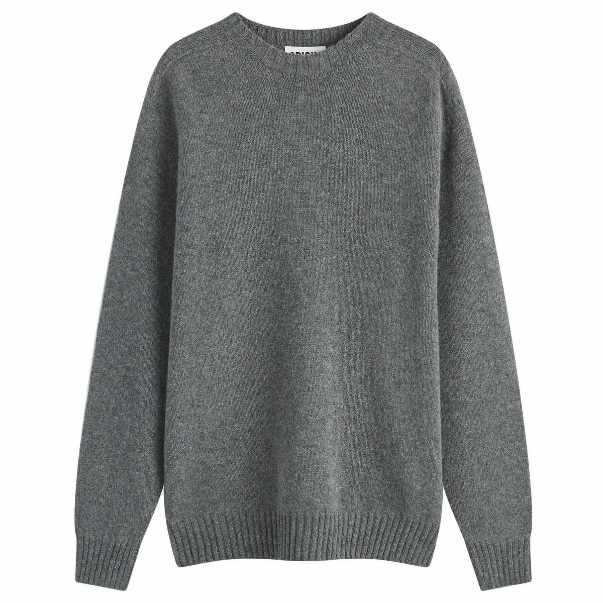 Country Of Origin Men's Geelong Seamless Knit Jumper in Grey