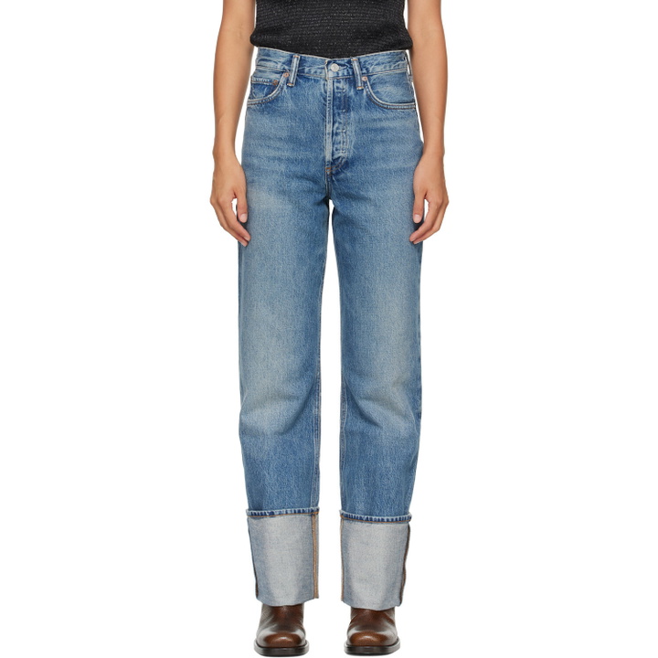 Photo: AGOLDE Blue Big Cuff Jeans