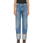 AGOLDE Blue Big Cuff Jeans
