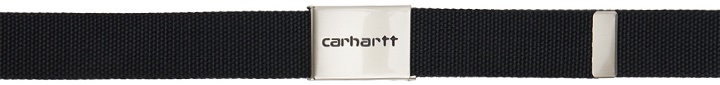 Photo: Carhartt Work In Progress Black Clip Belt