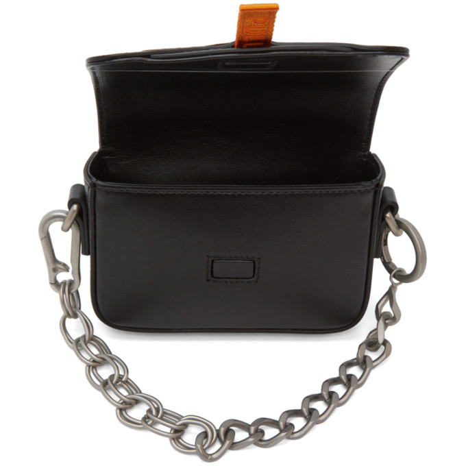 Heron Preston Black Mini Canal Bag