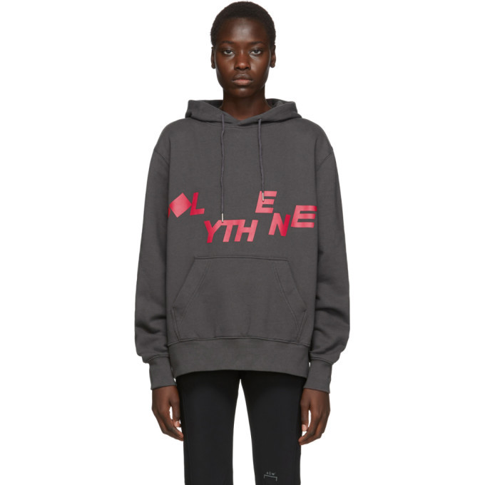 Photo: Polythene* Optics Grey Zig Zag Hoodie