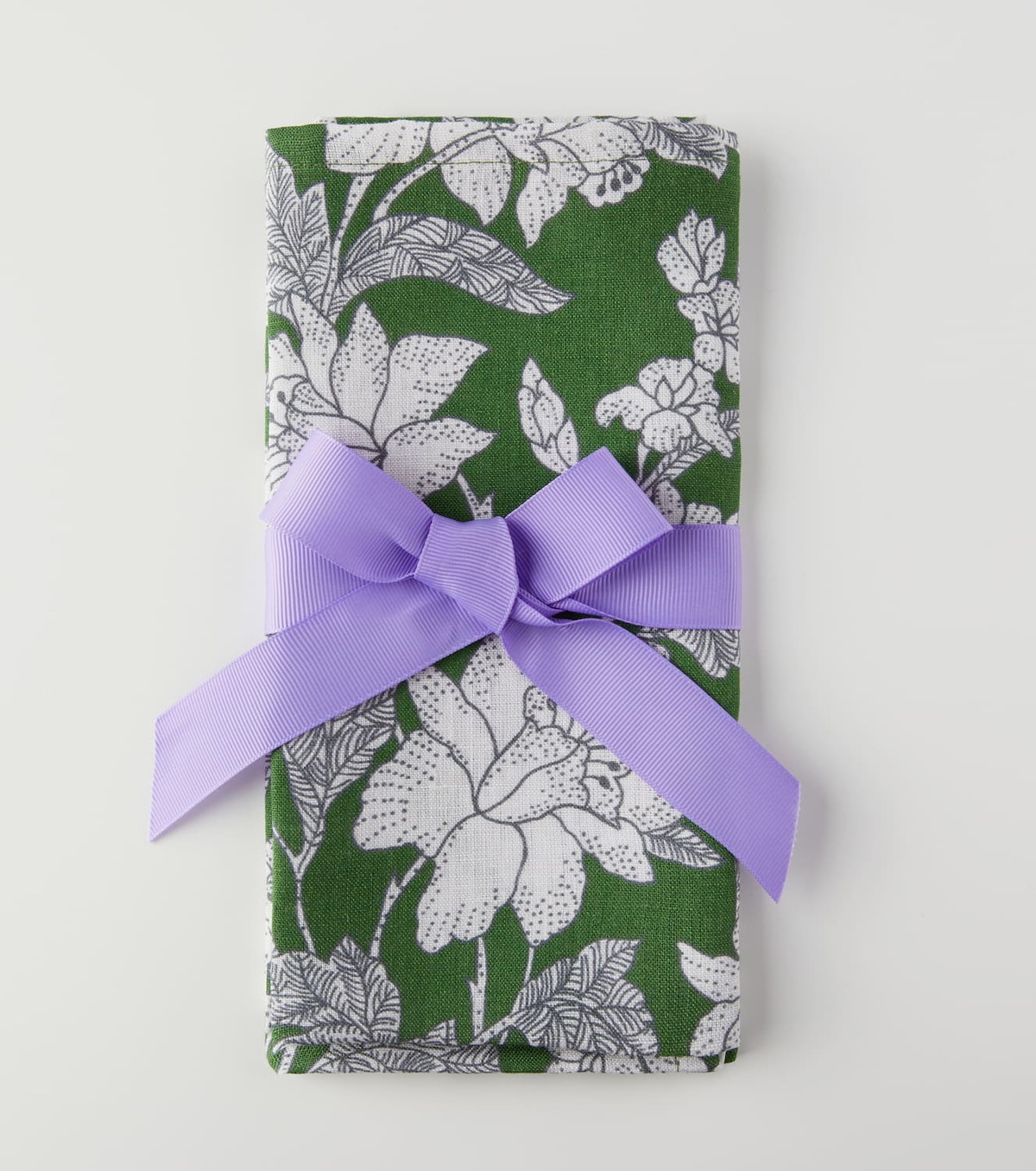La DoubleJ Lilium Avorio Large set of 2 linen napkins