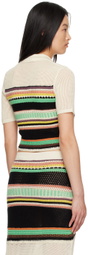 Chloé Multicolor Paneled Polo