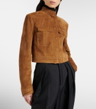 Tom Ford Cropped suede jacket