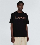 Lanvin Logo embroidered cotton T-shirt