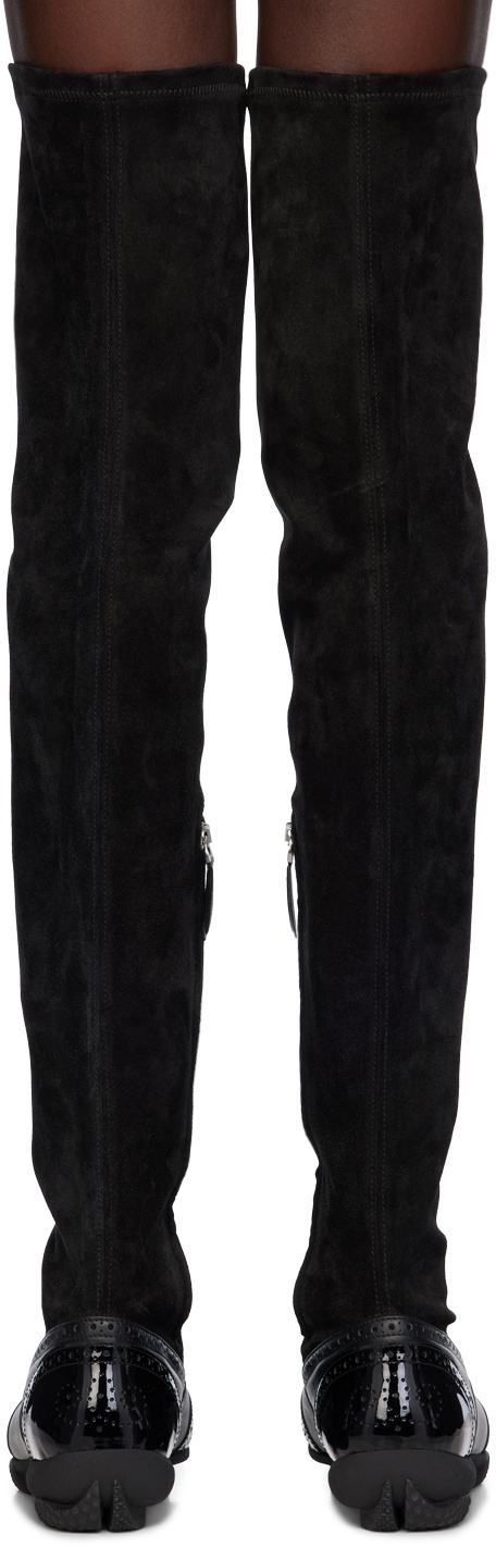 Kiko Kostadinov Black Sonia High Boots