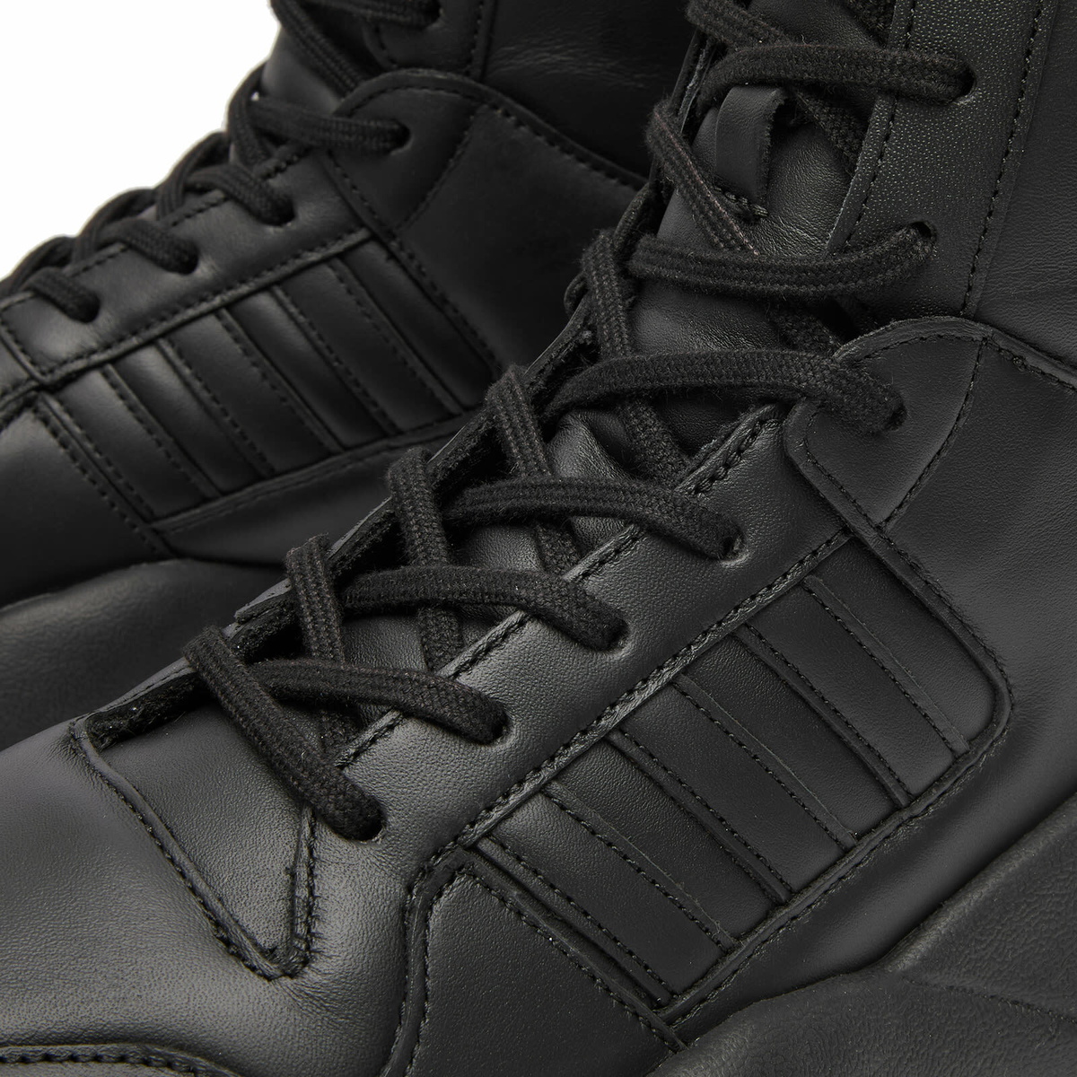 Adidas x Willy Chavarria Forum Boot Mid Sneaker in Core Black/Carbon