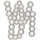 We11done Silver Pearl WD1 Brooch