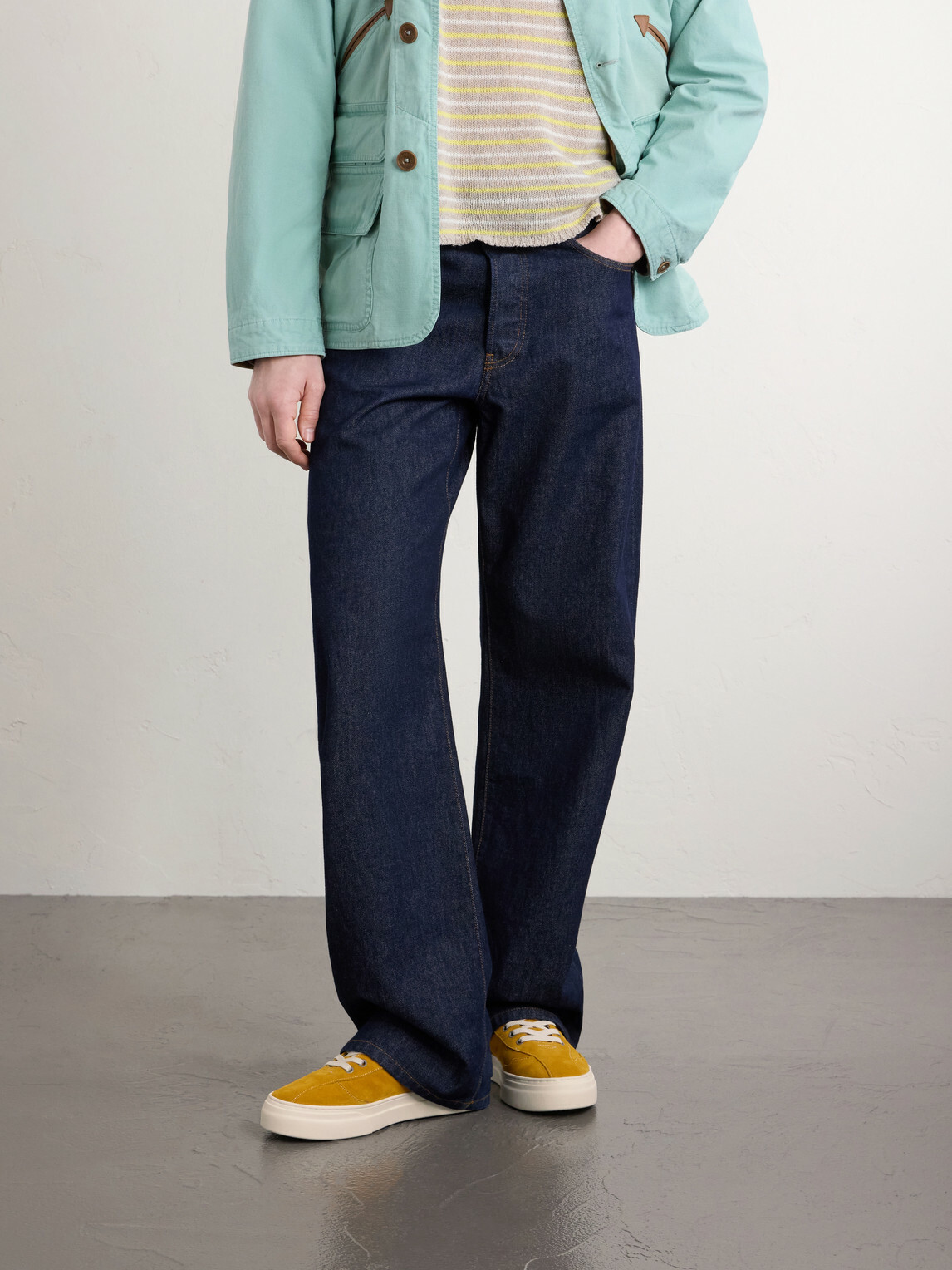 Omni - Dellow Suede Sneakers - Yellow