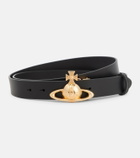 Vivienne Westwood - Orb Buckle leather belt