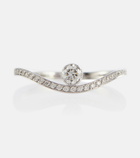 Sophie Bille Brahe - Grace Diamant Blanc 18kt white gold ring with diamonds