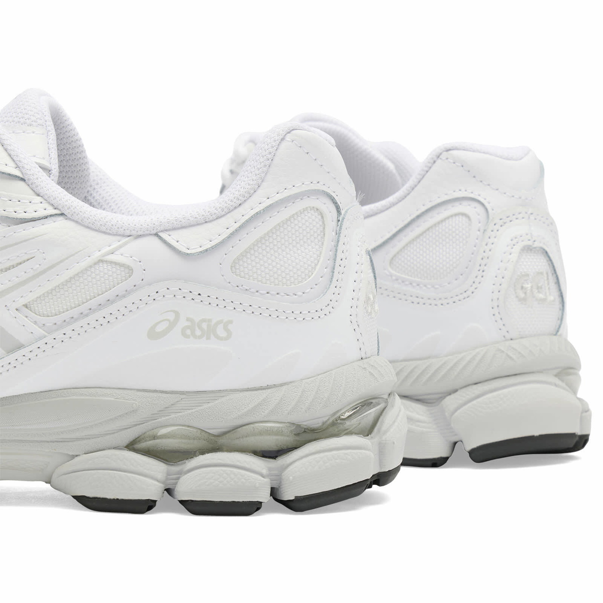 Asics Women's GEL-NYC Sneaker in White/Glacier Grey