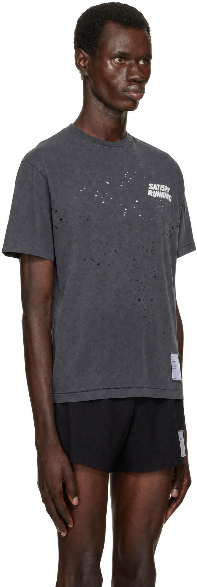 Satisfy Gray MothTech T-shirt