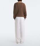 The Row Kriza cotton poplin wide-leg pants