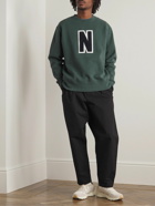 Norse Projects - Arne Logo-Appliquéd Recycled-Cotton Jersey Sweatshirt - Green