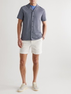 Orlebar Brown - Travis Seglas Slim-Fit Camp-Collar Printed Cotton Shirt - Blue