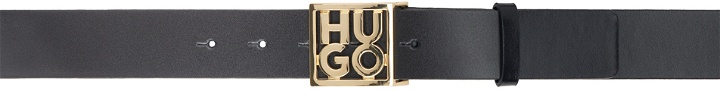 Photo: Hugo Black Logo Belt