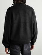 Remi Relief - Intarsia-Knit Sweater - Black