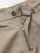 Loro Piana - Straight-Leg Cotton and Linen-Blend Cargo Shorts - Brown