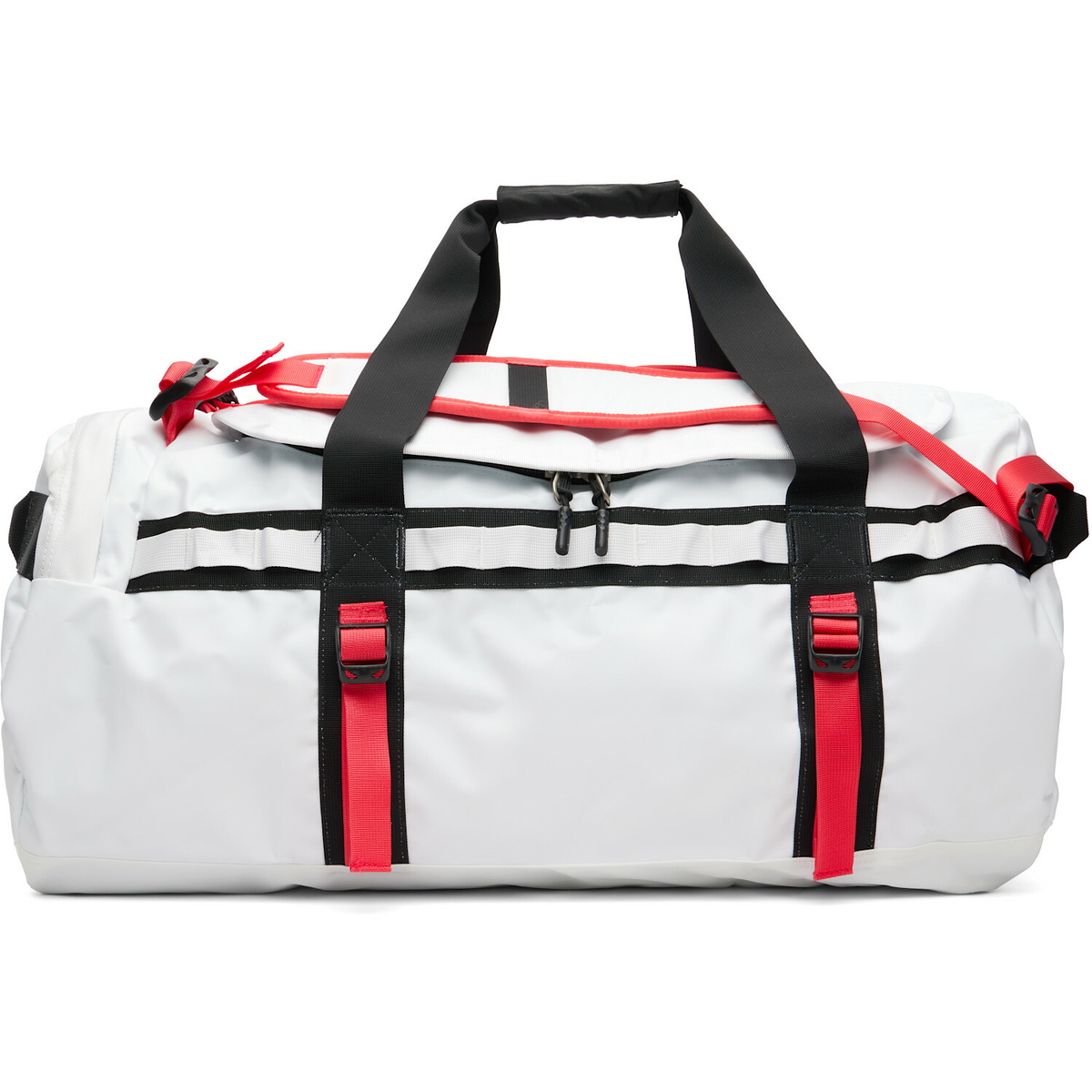 The North Face White Base Camp M Convertible Duffle Bag