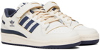 adidas Originals Off-White & Navy Forum 84 Sneakers