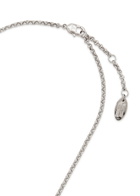 Vivienne Westwood Mini Bas Relief orb Necklace - Silver - One Size